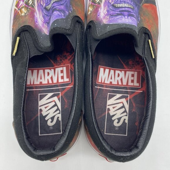 VANS x Marvel Avengers Classic Slip-On Infinity War Thanos Men's 8 Women's 9.5 - Picture 11 of 15